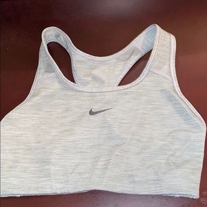 Gray medium nike Dri fit bra